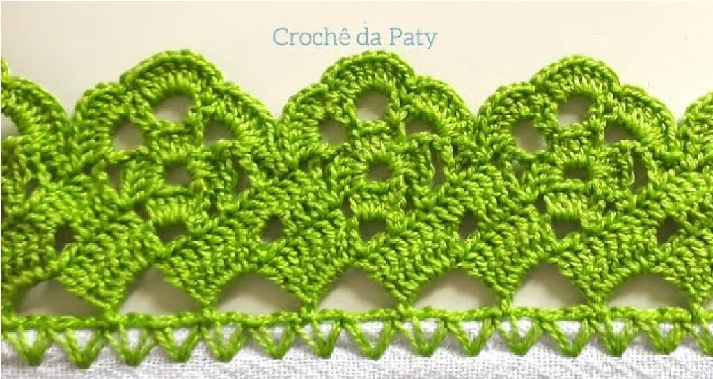 Aprende a Tejer Hermosa Puntilla a Crochet - CURSOS GRATIS